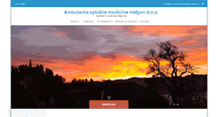 Desktop Screenshot of ambulanta-habjan.si